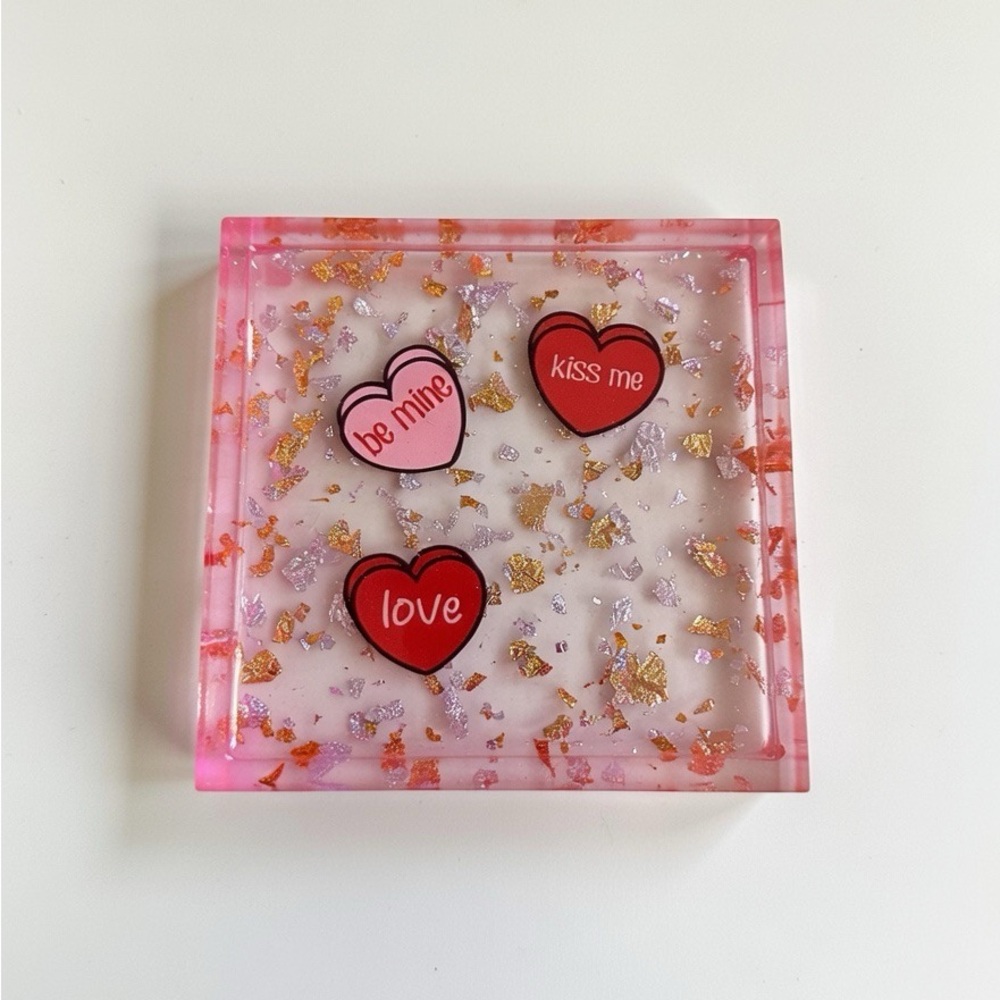 Handmade Resin Trinket Tray